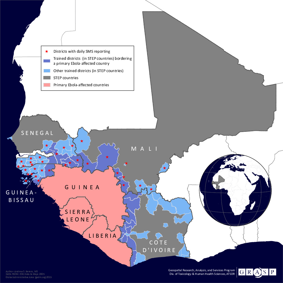 Guinea-Bissau STEP Map