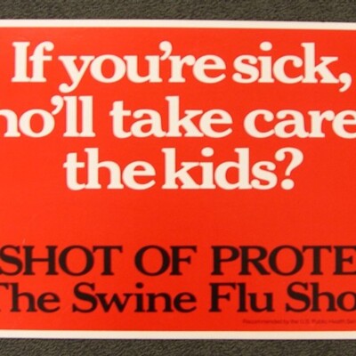 Swine Flu Poster, 1976